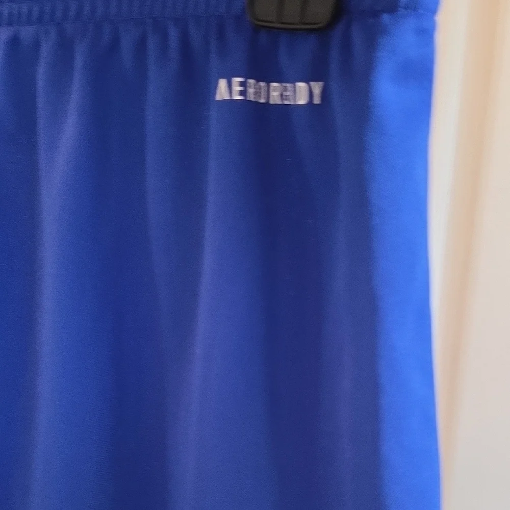 Adidas Royal Blue Sports Athleisure, Athletic Wear Shorts